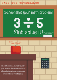 Screenshot your math problem!