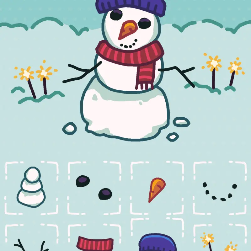 The snowman by @toutachigi