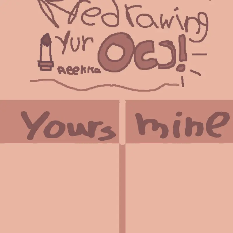 Redrawing your oc! by @R4TTINA_