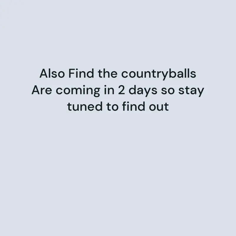 Find countryballs is coming by @67ilike67Sonshined