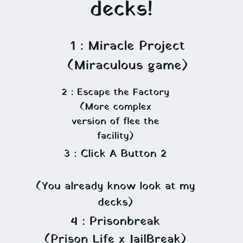 Planned Decks of Kassi by @B-Games