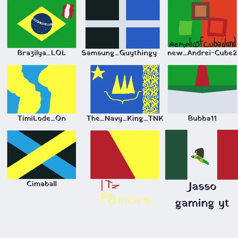 Remix of flags by @CarlosJasso