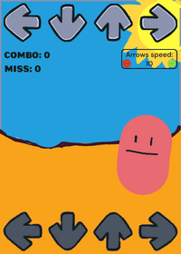 Fnf test big pink ball