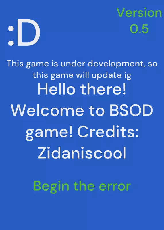 Game by @Zidaniscool