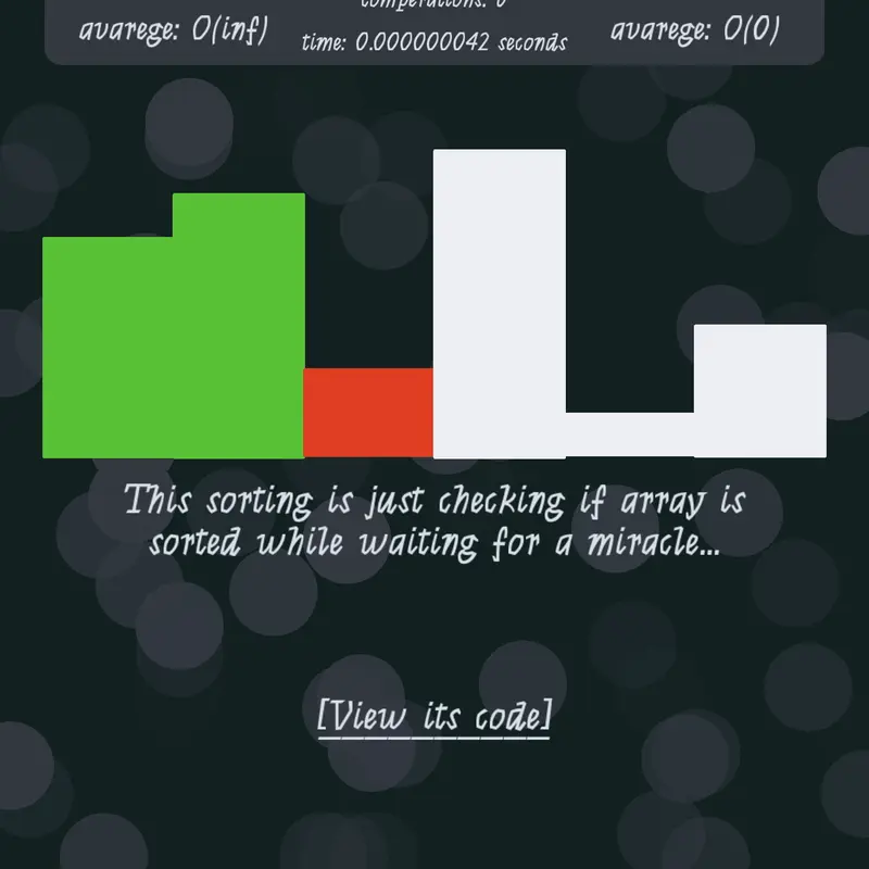 Miracle sort and day 1 by @following_everyone_TNT