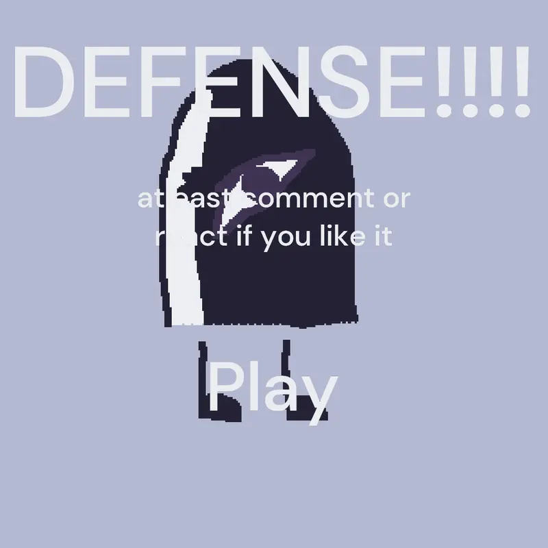TOWER DEFENSE!!! by @jejeje21