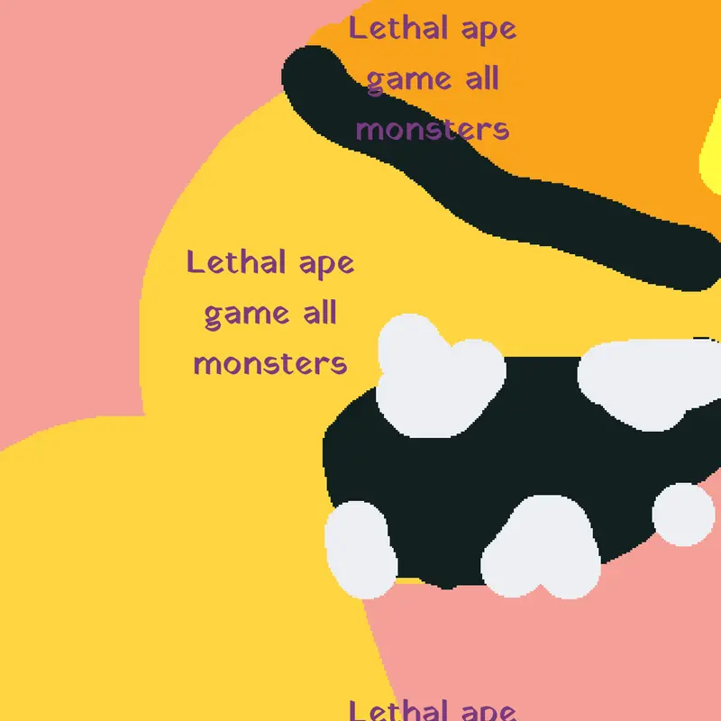 Lethal ape all monsters by @the_meme_ape