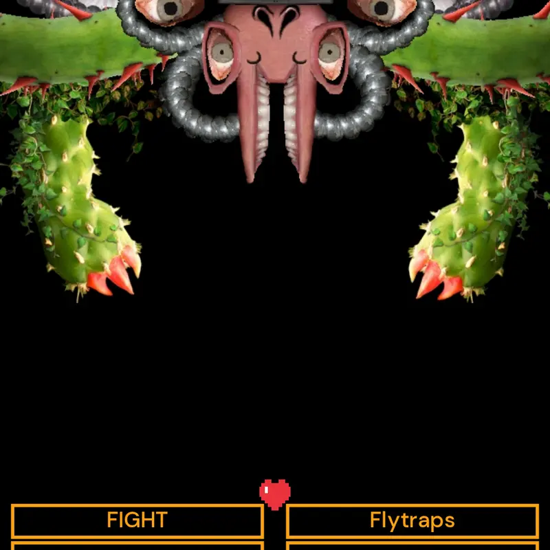 Photoshopped Fight by @FloweyTheEvilFlower