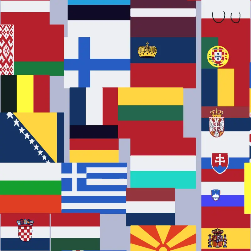 Flag band Europe again... by @ihaveapearihaveaapple