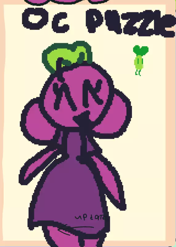 My oc puzzle :o by @VI0LETHEGR4PE