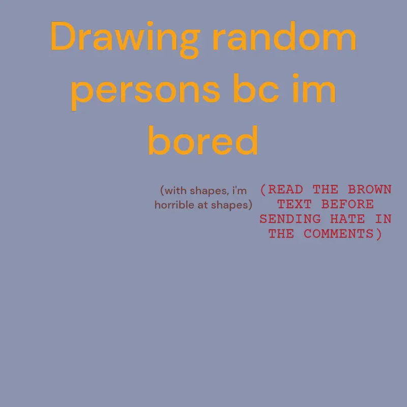 Drawing random users with shapes by @officialjuice