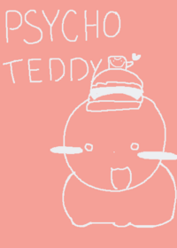 Psycho teddy bear