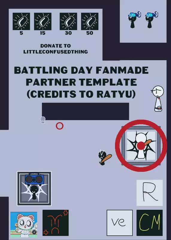Battling Day Template Blob Maker by @LittleConfusedThing