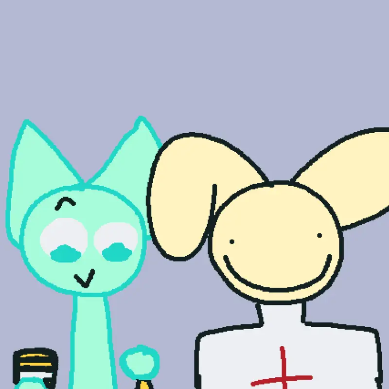 My oc and intern by @Vegavaquerocortes