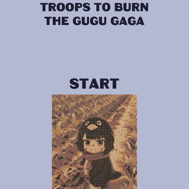 Troop to burn the gugu gaga by @maxtutorial