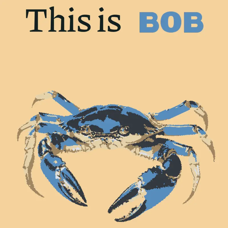 Crab, crab , blue crab, Bob, bob , BOB , by @Honf