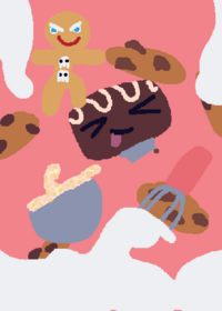 Baking with cosmo!
