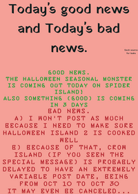 One last announcement before going into...