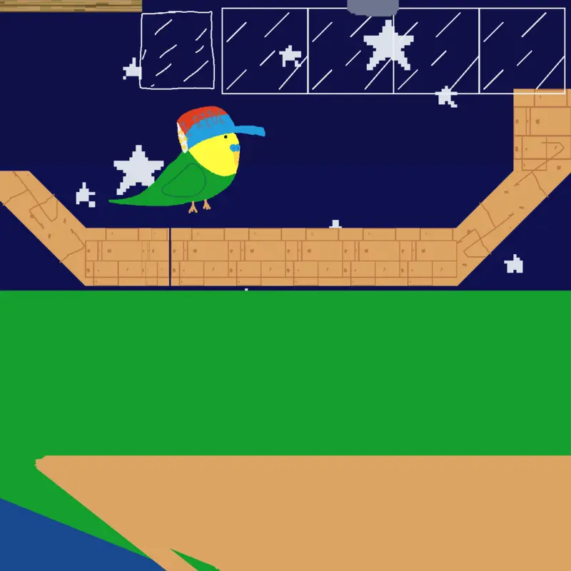 Sail a boat from PARROTWORLD to PARROT by @Bird2