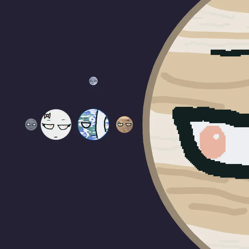 Oc solar system by @Nate09