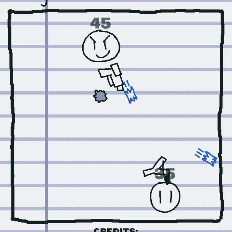 Doodle Battle by @tan_qi_xian