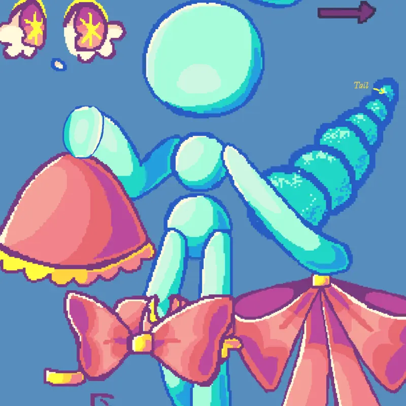 Dandys world dressup by @random_mioazis_mioz