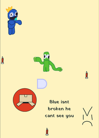 Rainbow friends test