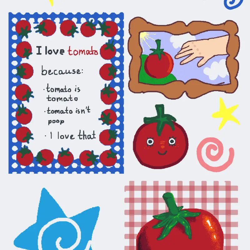 Tomato trend (New trend?) by @Sweetness777