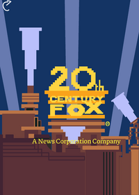 20th century fox but PIXEL!?