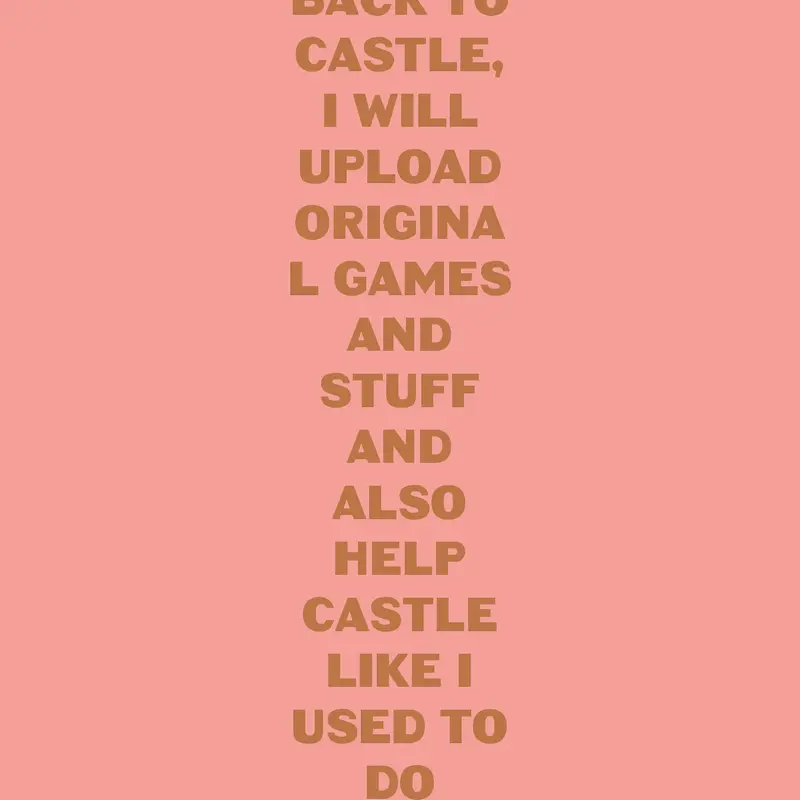Game by @personalcastlehelper