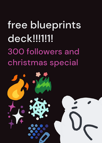 christmas & 300 follower special deck!!!