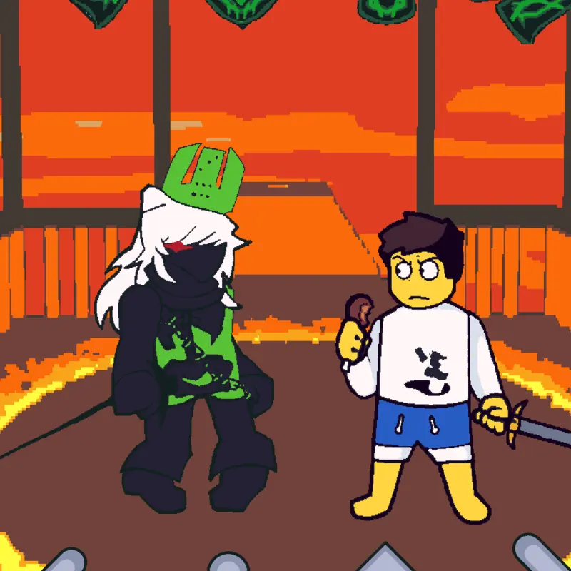 Forsaken sheldlesky vs 1×1×1×1 by @Claudio2317_FNF