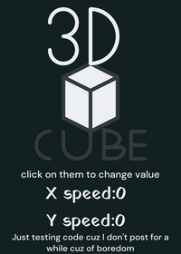 some cube test