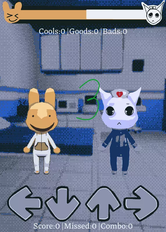 Animal hospital fnf by @kerem_187