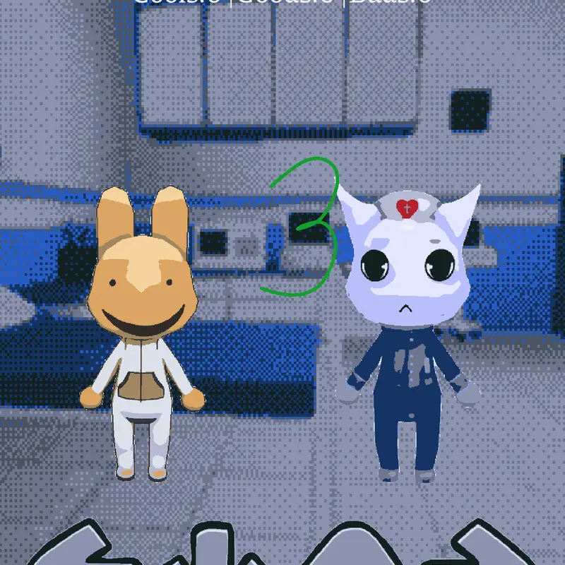 Animal hospital fnf by @kerem_187