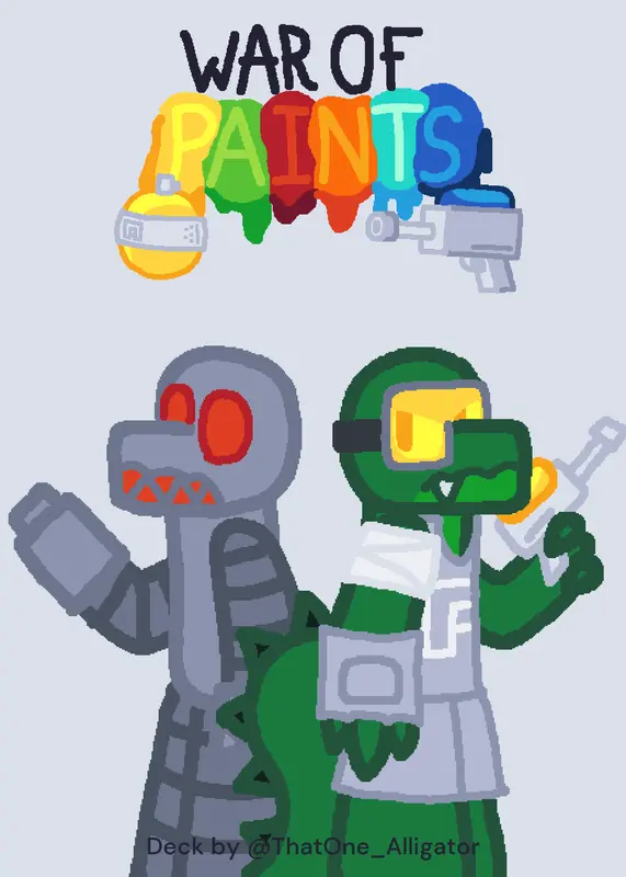 War of Paints by @ThatOne_Alligator