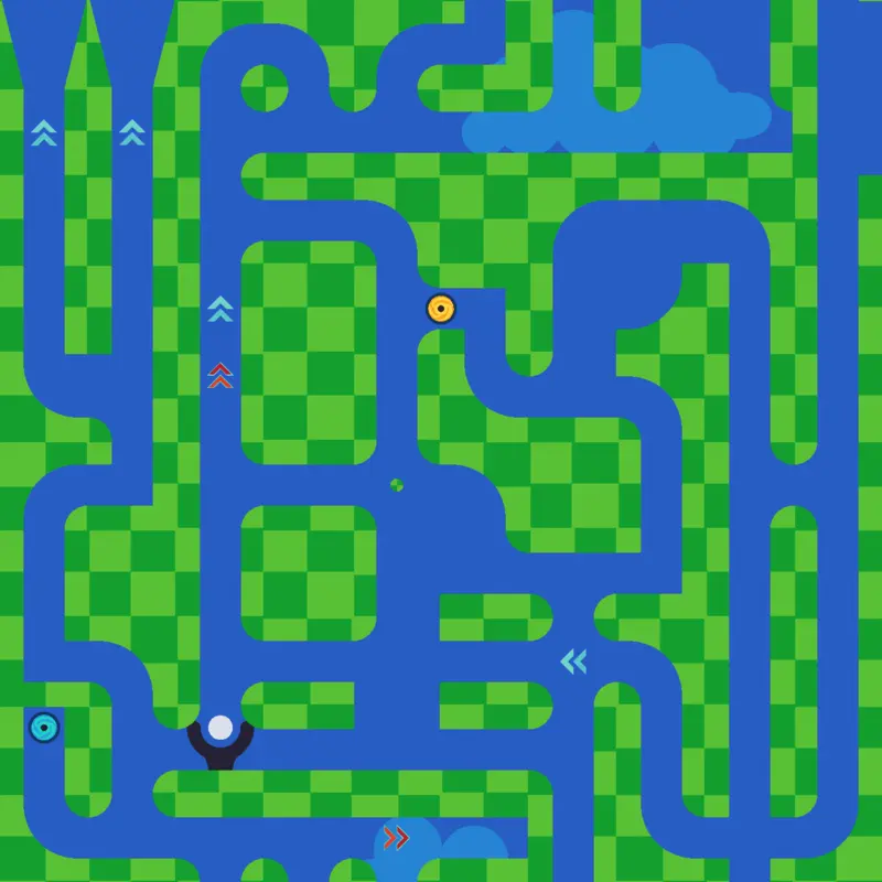 Golf Maze by @Pell-In-A-Nutshell