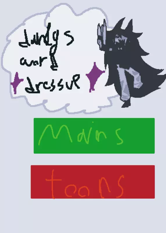 Dandys world puzzle ^^ by @Moon_theTherian