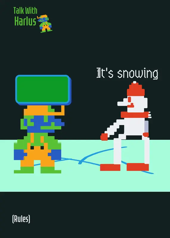 It's snowing by @larsman99