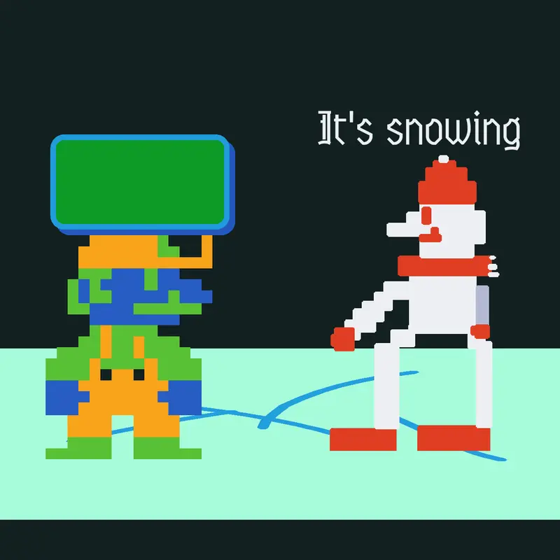 It's snowing by @larsman99