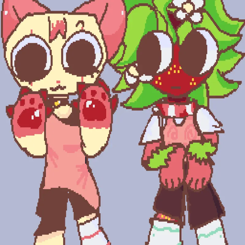 Sprout and scraps silly dance:3 by @sillyBliss