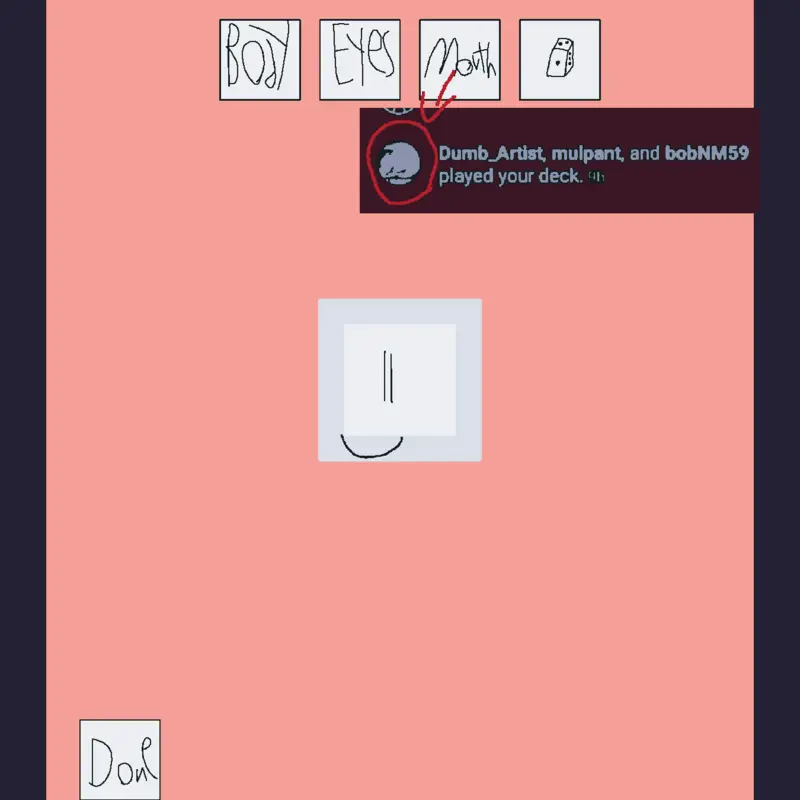 Game by @Athisonthecube