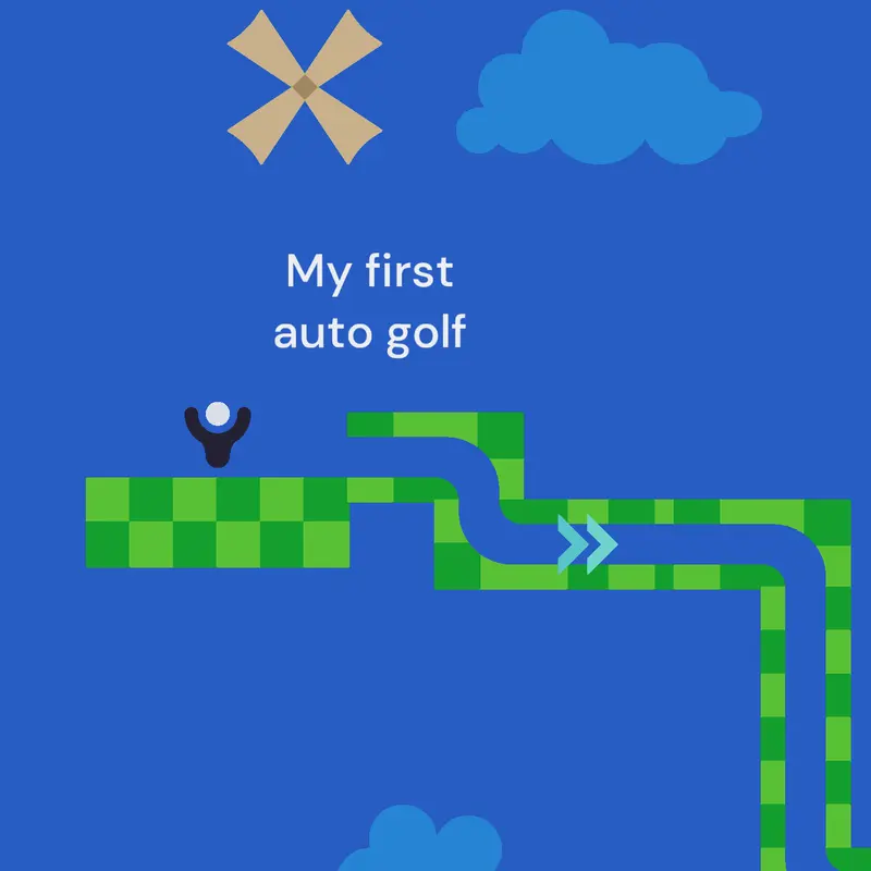 Auto golf by @hello_there3212