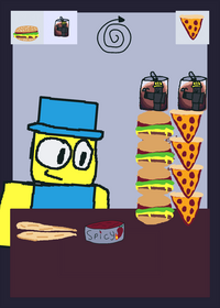 feed my oc for no absolute reason whatsoever!