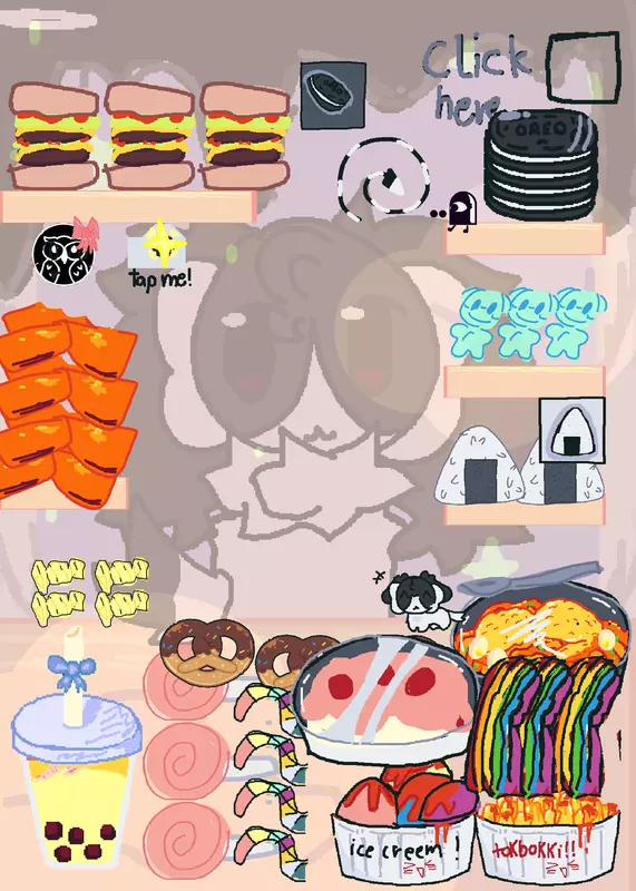 Latte doing mukbang by @ZaneDusty_wemmbu