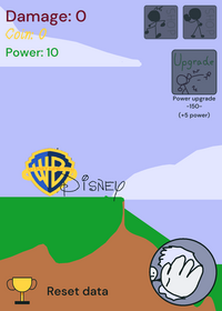 Logo slapped Disney game
