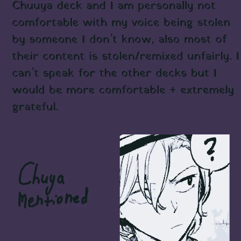 *Chūya ate the title* by @xStarDrenched_