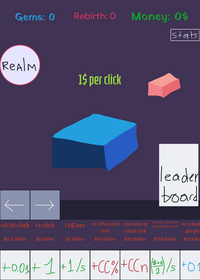 A clicker game