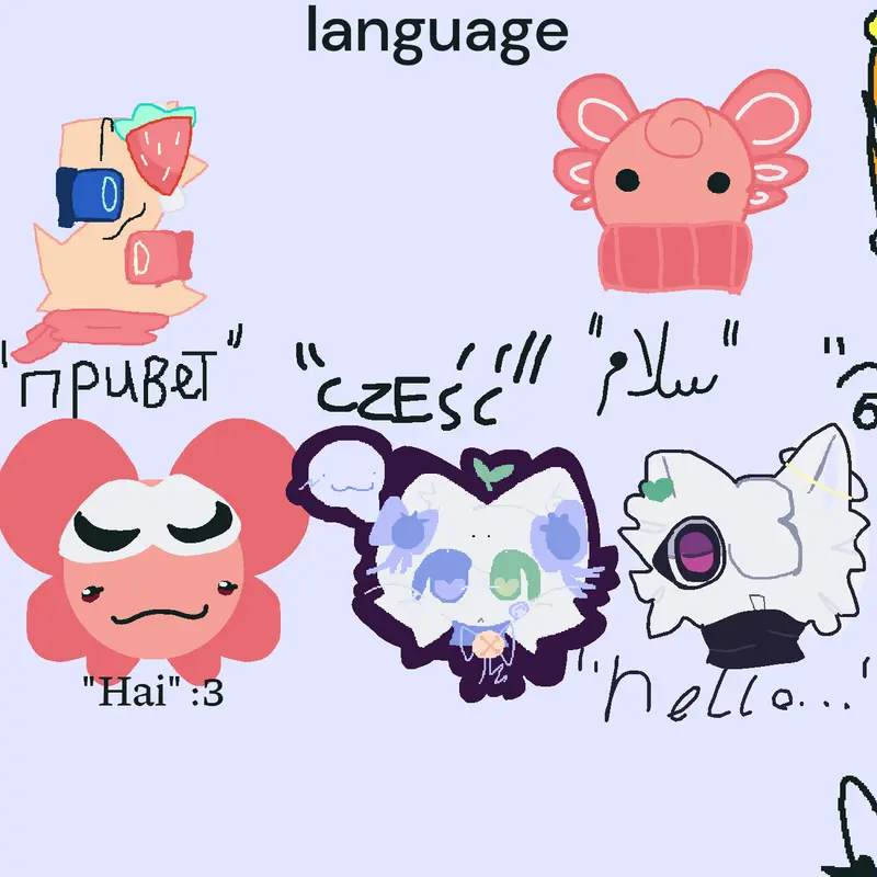 Say hi in your language by @beeblo