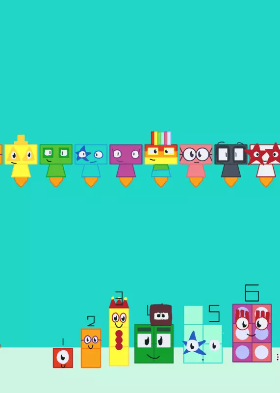 Numberblocks by @BaharCelkin